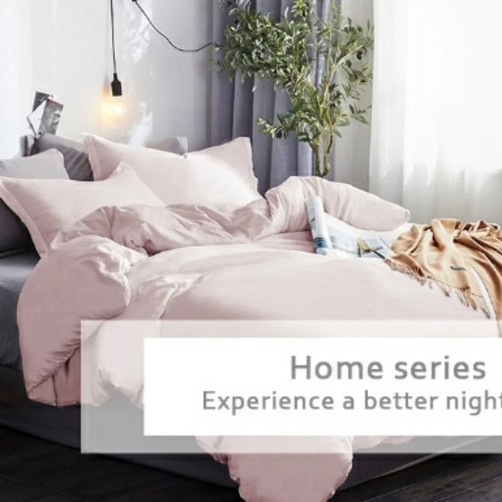 ⭐🆕Mocha Pink King Duvet Cover set
